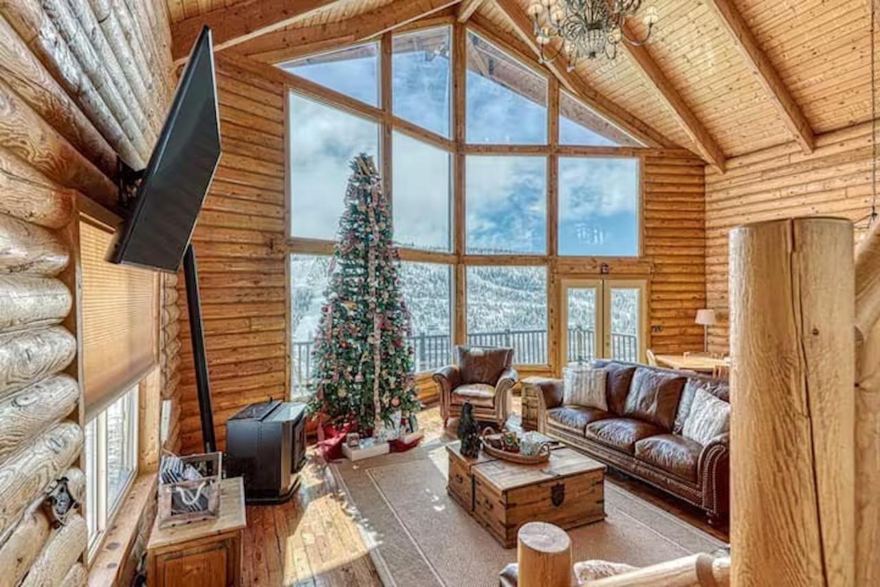 בריאן הד Spectacular Chalet Overlooking The Ski Slopes מראה חיצוני תמונה